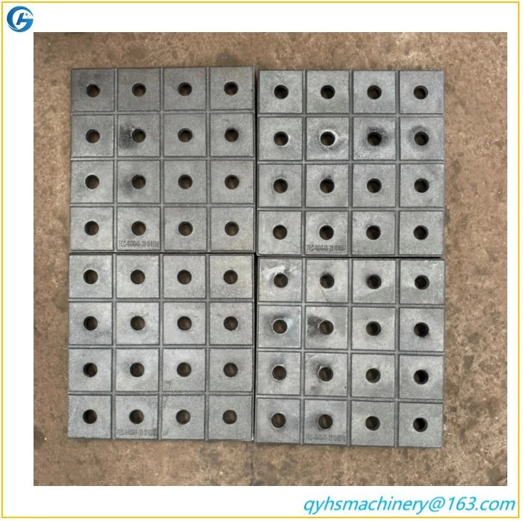 Cassage gris en fontes carreaux de sol résistant à chaleur .